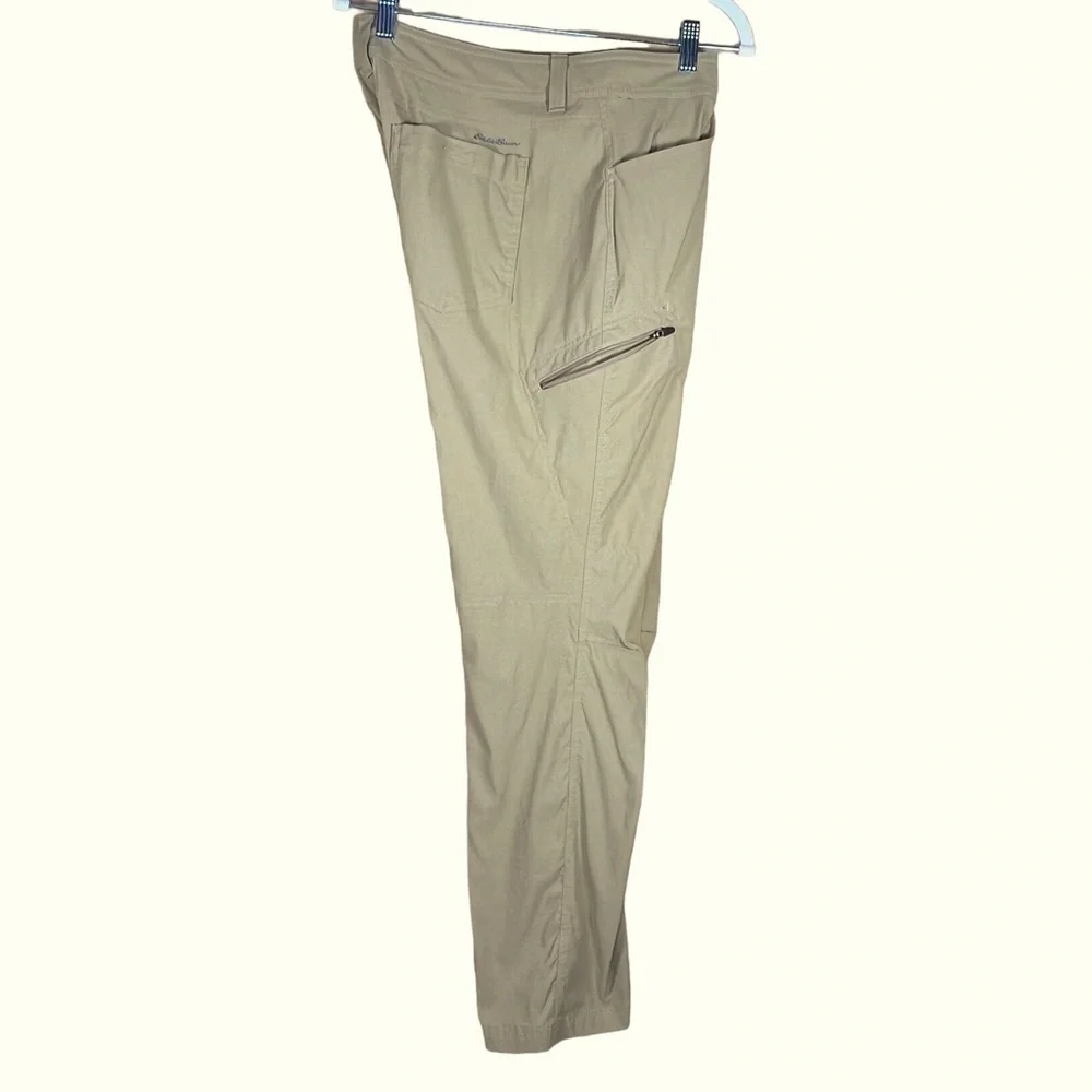 Eddie Bauer First Ascent Men’s Dark Tan Nylon Blend Pants 35 X 32 EUC - Picture 8 of 14